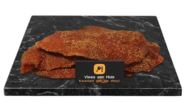 Schnitzel gepaneerd